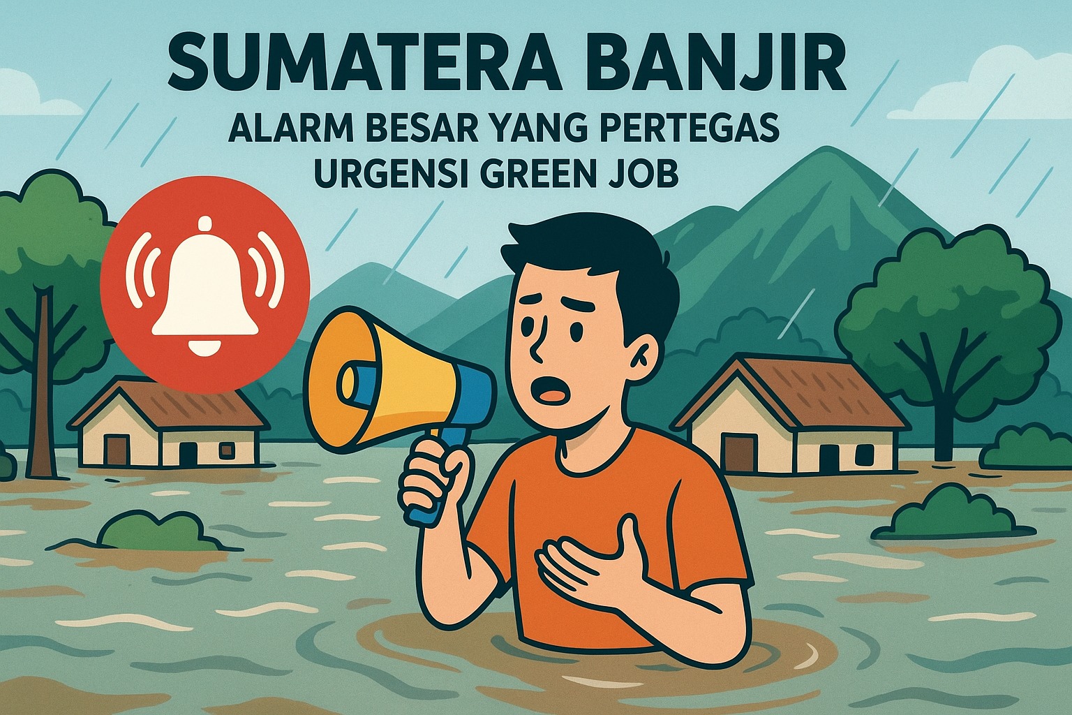 Sumatera Banjir: Alarm Besar yang Pertegas Urgensi Green Job